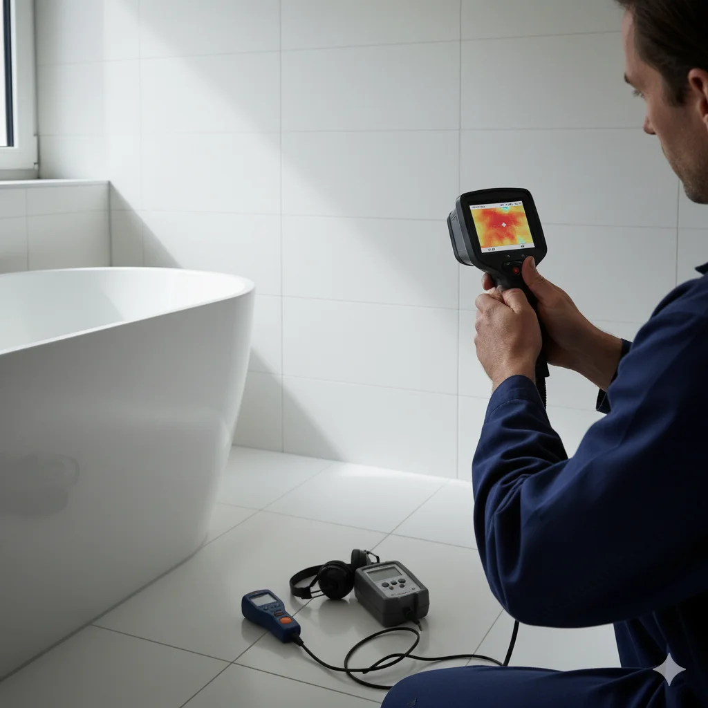 Détection fuite instrumentée haute précision Lausanne