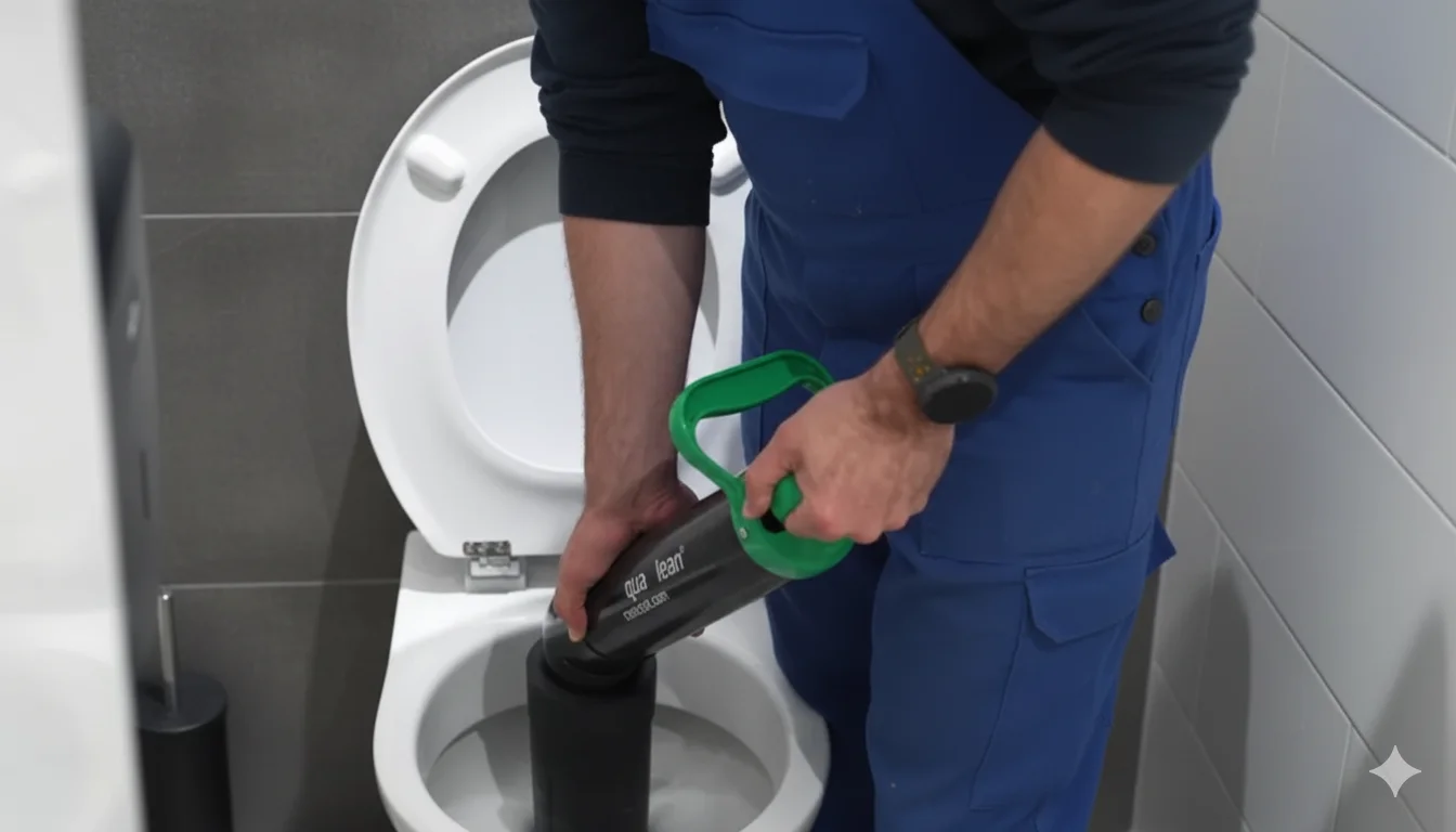 Outillage professionnel débouchage WC Lausanne